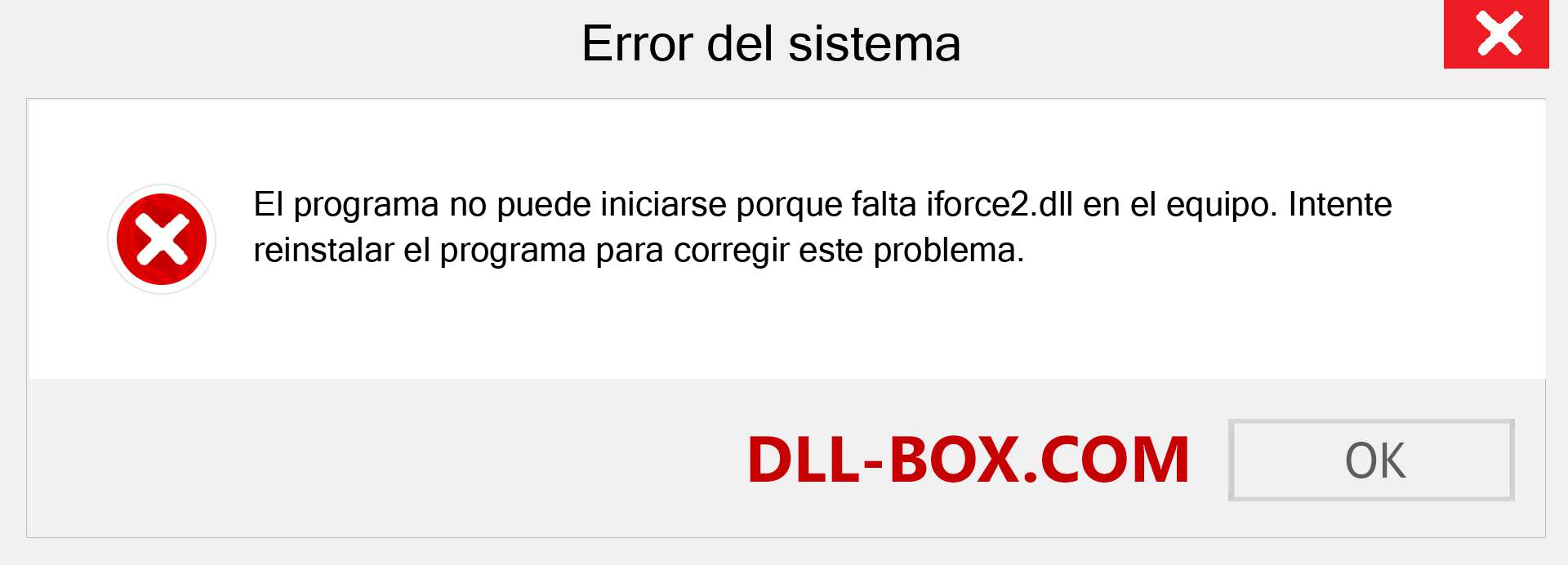 ¿Falta el archivo iforce2.dll ?. Descargar para Windows 7, 8, 10 - Corregir iforce2 dll Missing Error en Windows, fotos, imágenes